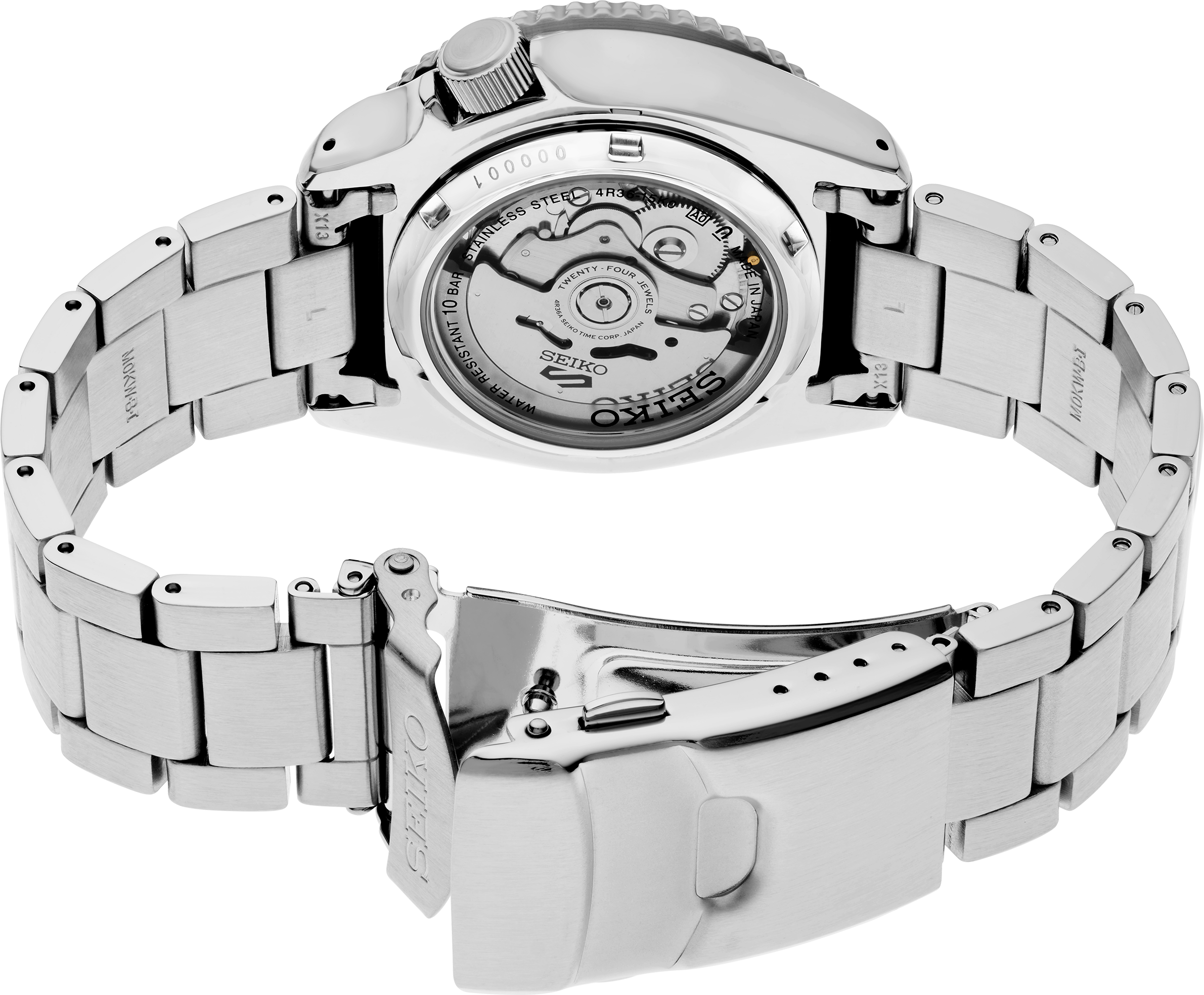 SEIKO 5 SPORTS SPECIAL EDITION 43 MM AUTOMATICO MENS WATCH No SRPK67 - Image 5